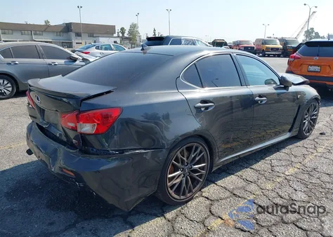2008 Lexus Is F z USA, uszkodzony, nr VIN JTHBP262885003928